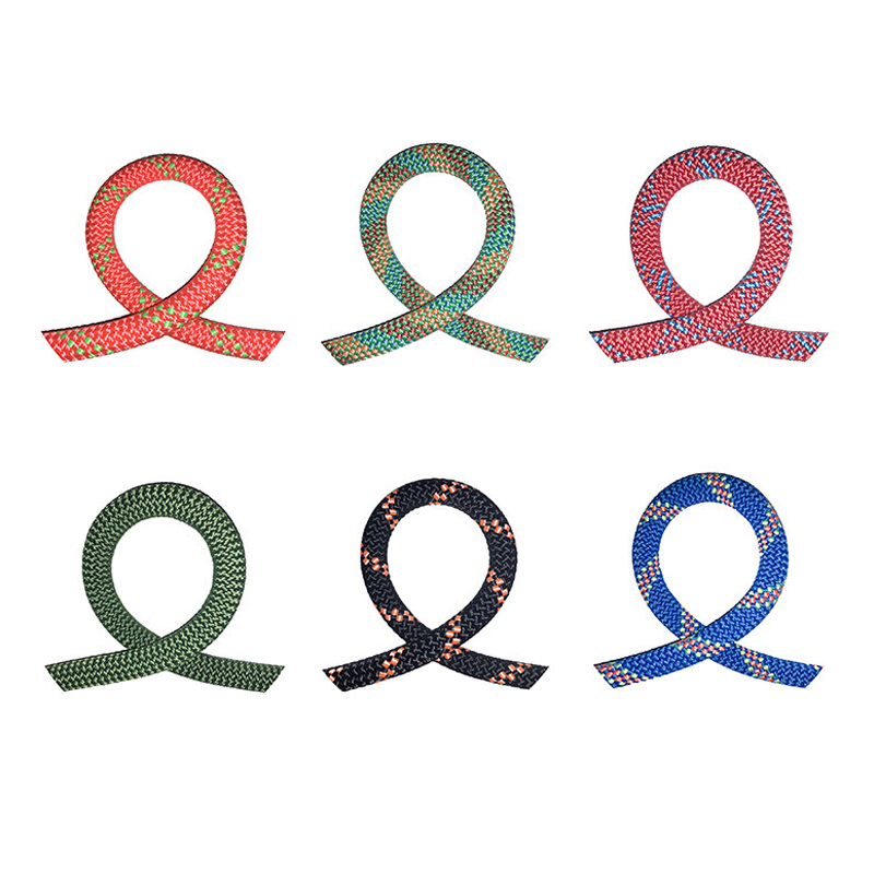 Corde tressée en nylon de 10 mm 2200 kg pour l'évasion, la survie au feu, la sauvegarde, l'escalade, la randonnée et le sauvetage